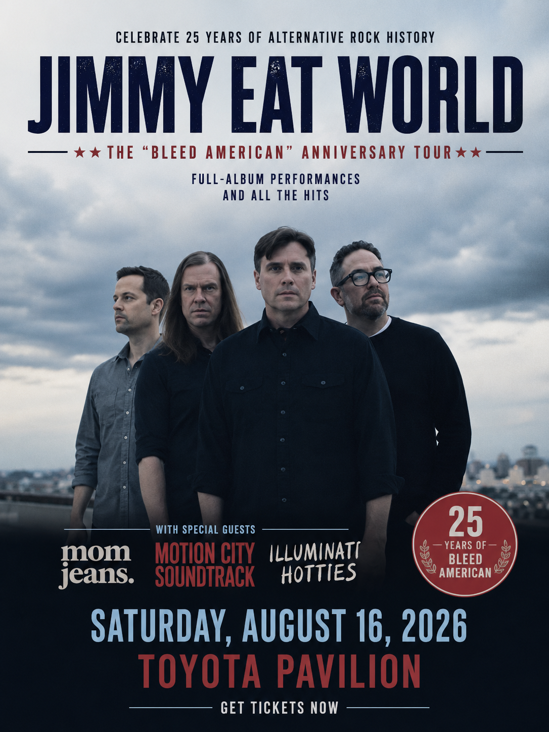  Jimmy Eat World's "25 Years of Bleed American