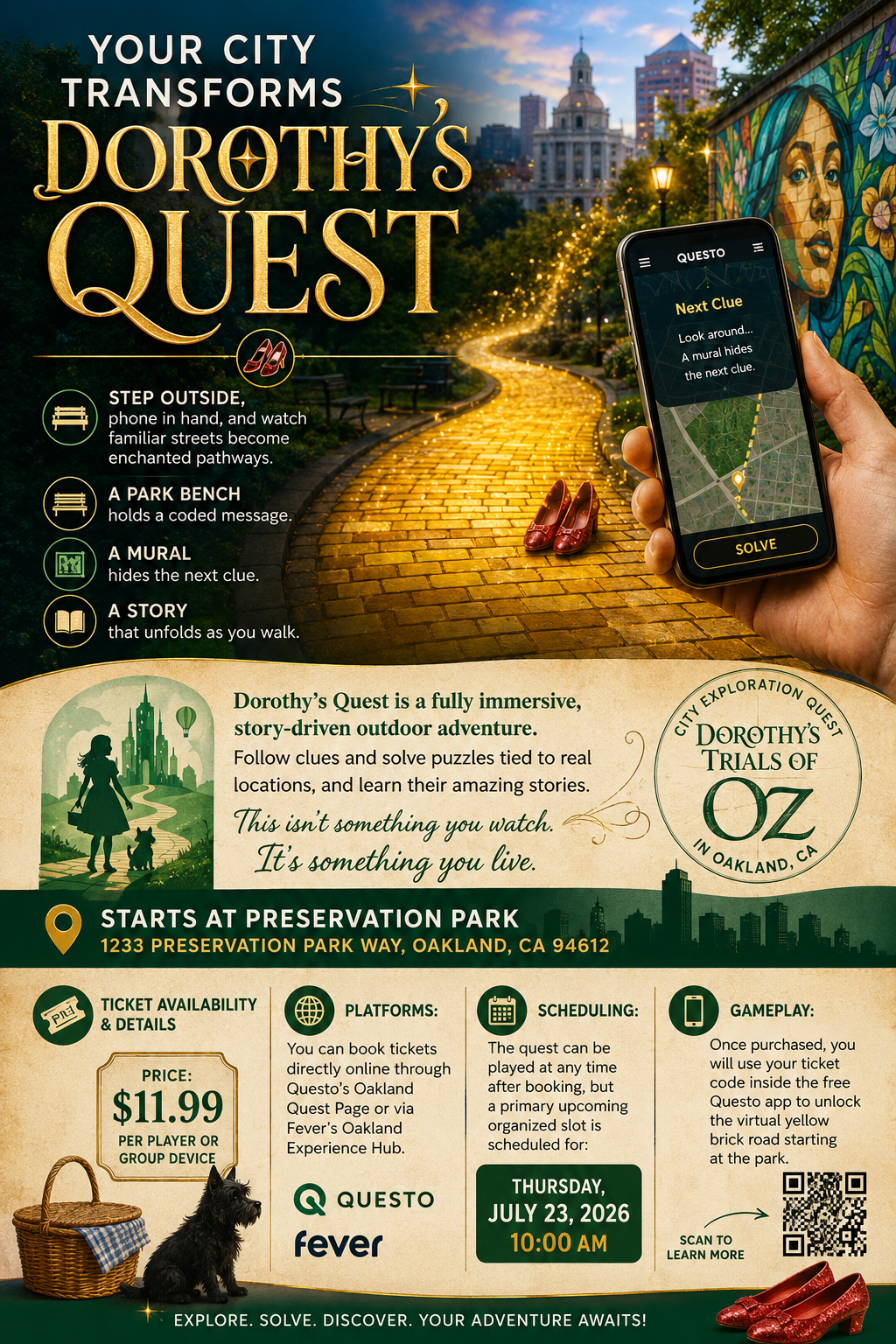 Dorothy's Trials of Oz: City Exploration Quest