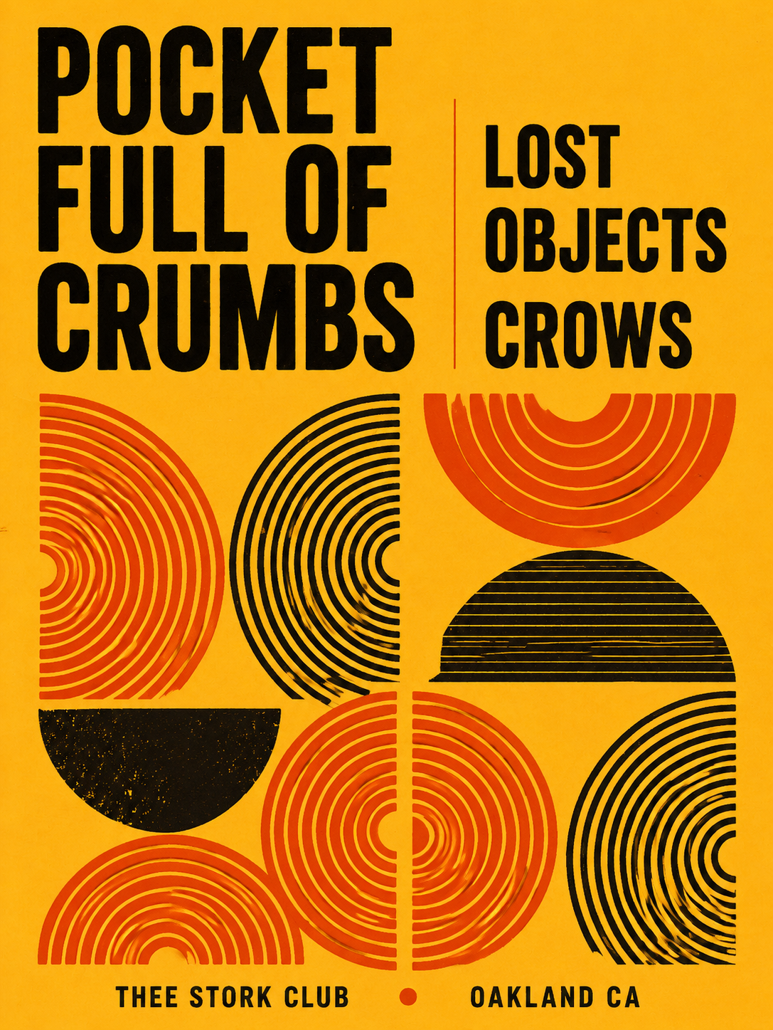 Pocket Full Of Crumbs, Lost Objects, Crows