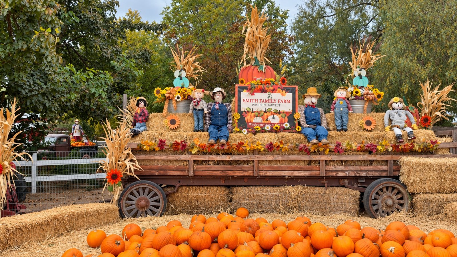 Smith Family Farm Pumpkin Harvest