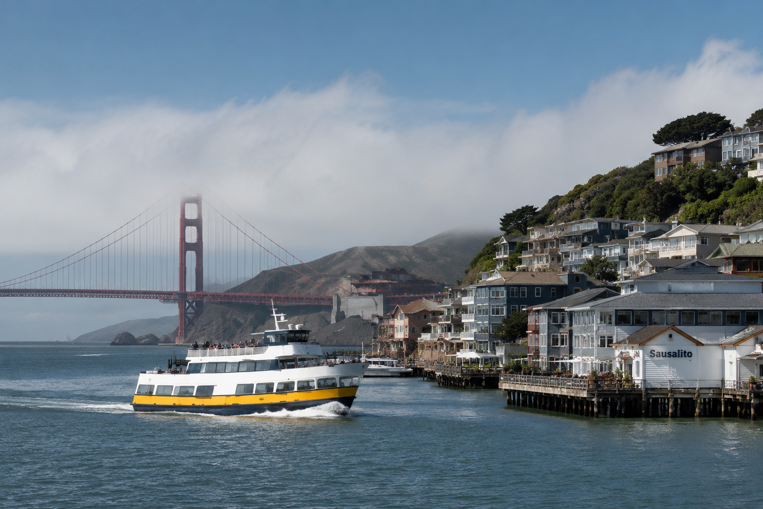 Date Night by Ferry: Sausalito's Most Romantic Evening