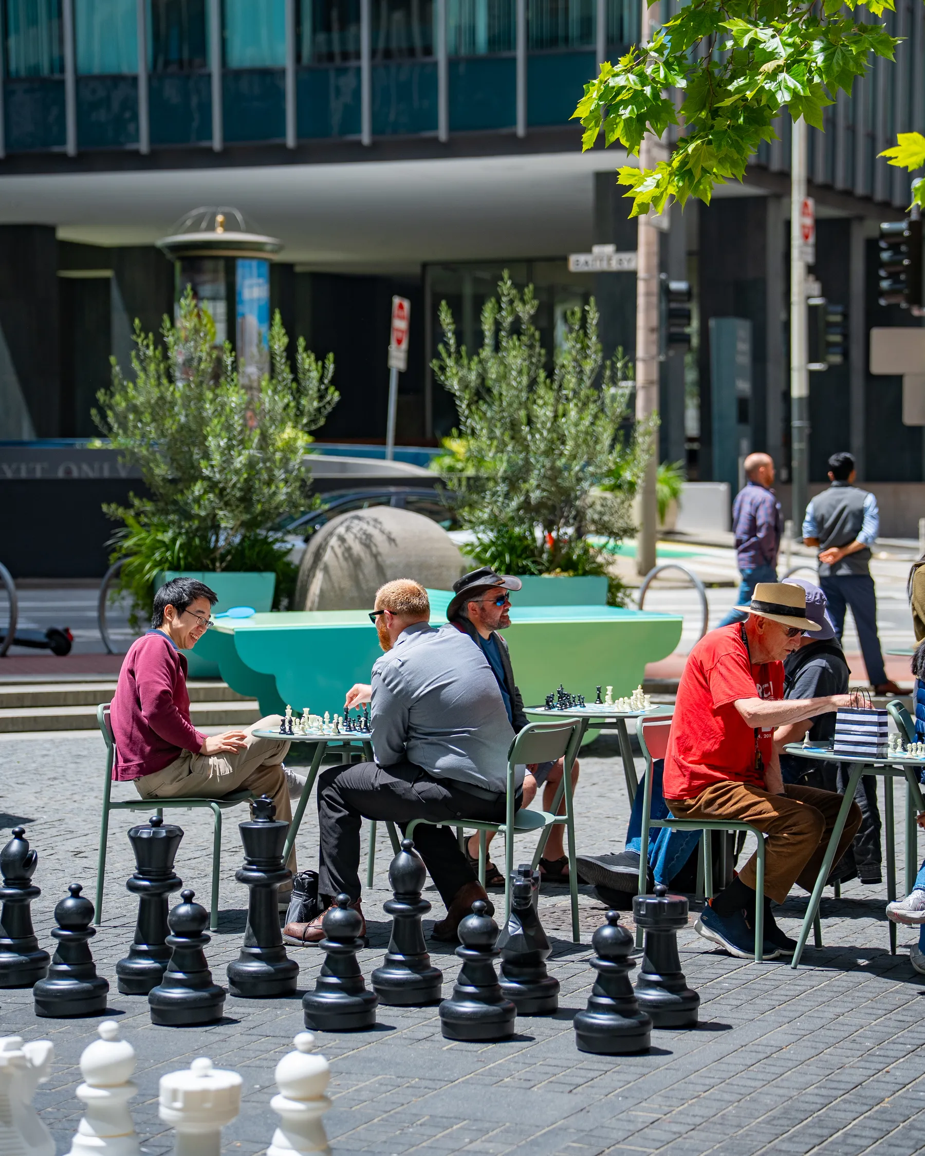 Chess on the Plaza